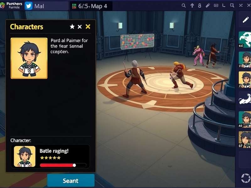 Parra Panthers Royal Rumble Battle Scene